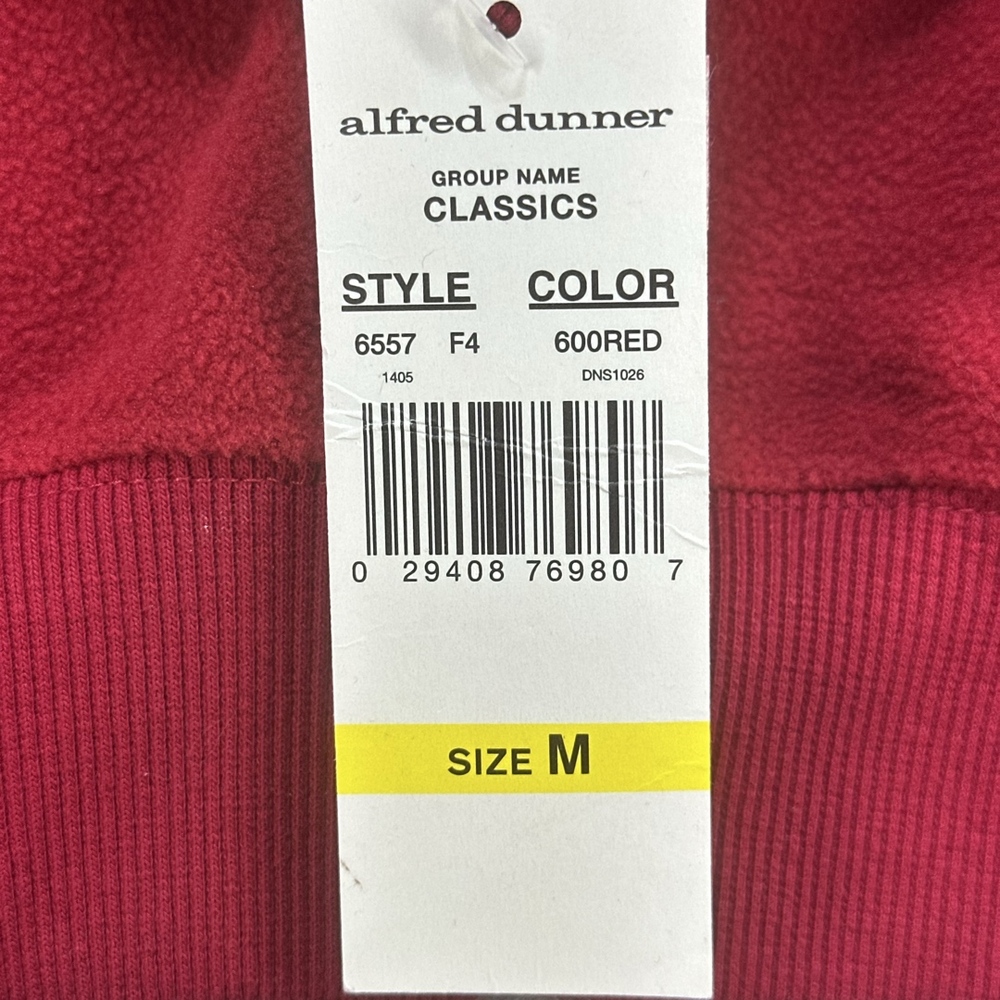 NWT Alfred Dunner Womens Red Sweater Medium Embellished Christmas Elegant - Picture 4 of 7